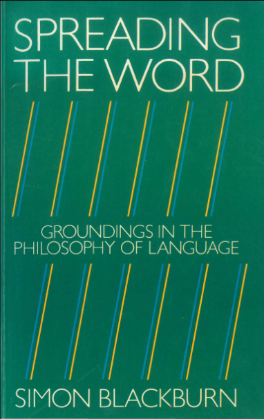 Spreading the Word: Groundings in the Philosophy of Language